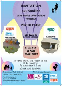 LIEU D’ACCEUIL ENFANT PARENT « TOBOGGAN »