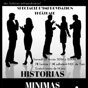 HISTORIAS MINIMAS – SPECTACLE D’IMPROVISATION