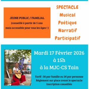 SPECTACLE JEUNE PUBLIC