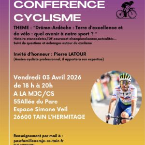 CONFERENCE SUR LE CYCLISME