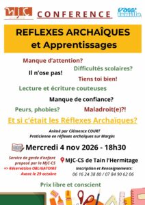 CONFERENCE REFLEXES ARCHAIQUES